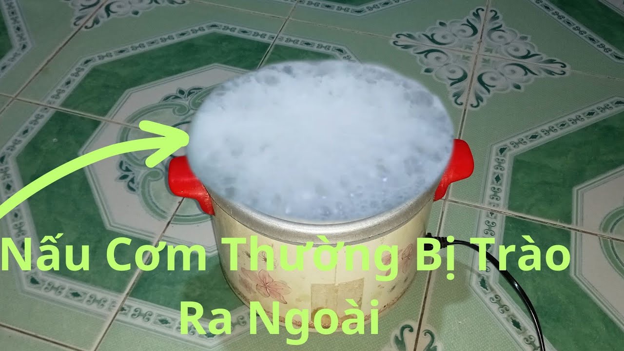 Chỉ Với Mẹo Nhỏ Này Nấu Cơm Không Còn Sợ Bị Trào Ra Ngoài Nữa/Cách Nấu Cơm.Cháo.Đồ Ăn. Chống Trào Ra