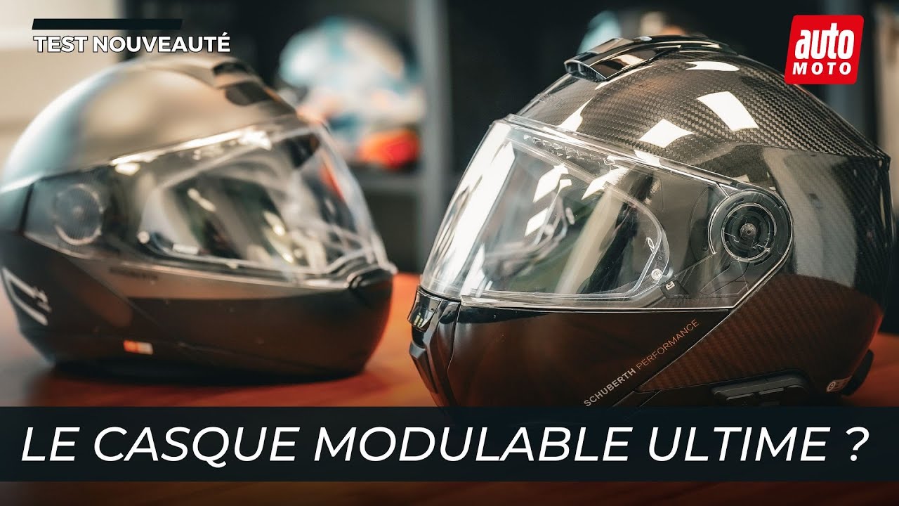 Test casque Schuberth C5 Carbon : le modulable ultime ?