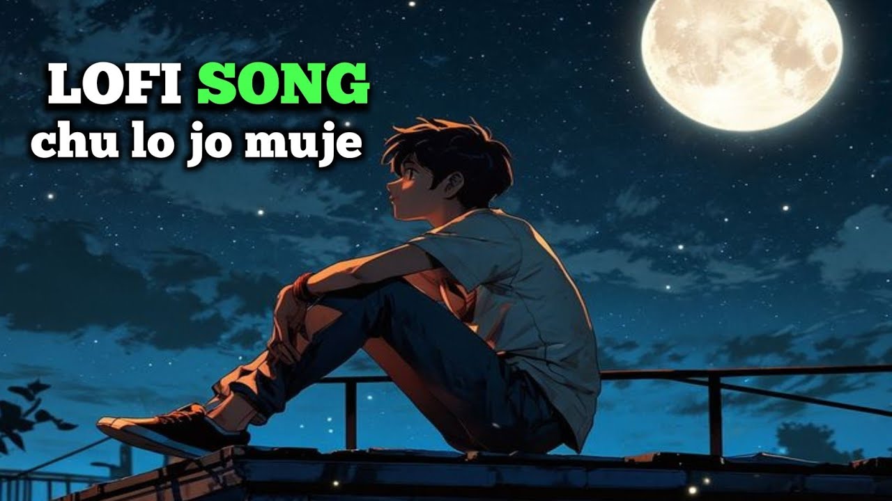 CHU LO JO MUJE 🎶🔊 (LOFI SONG )RELAXING MIND FRESH FOCUS ON STUDY 😌💯🎧#lofi #love #stressrelief #viral