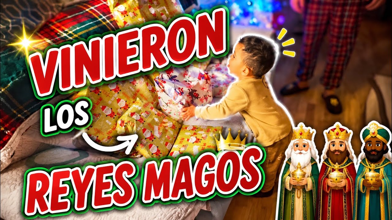 DIA DE REYES MAGOS 2025 + MI PADRE NO LO ESPERABA BY Nuryperla #reyesmagos #regalos #vlogmas
