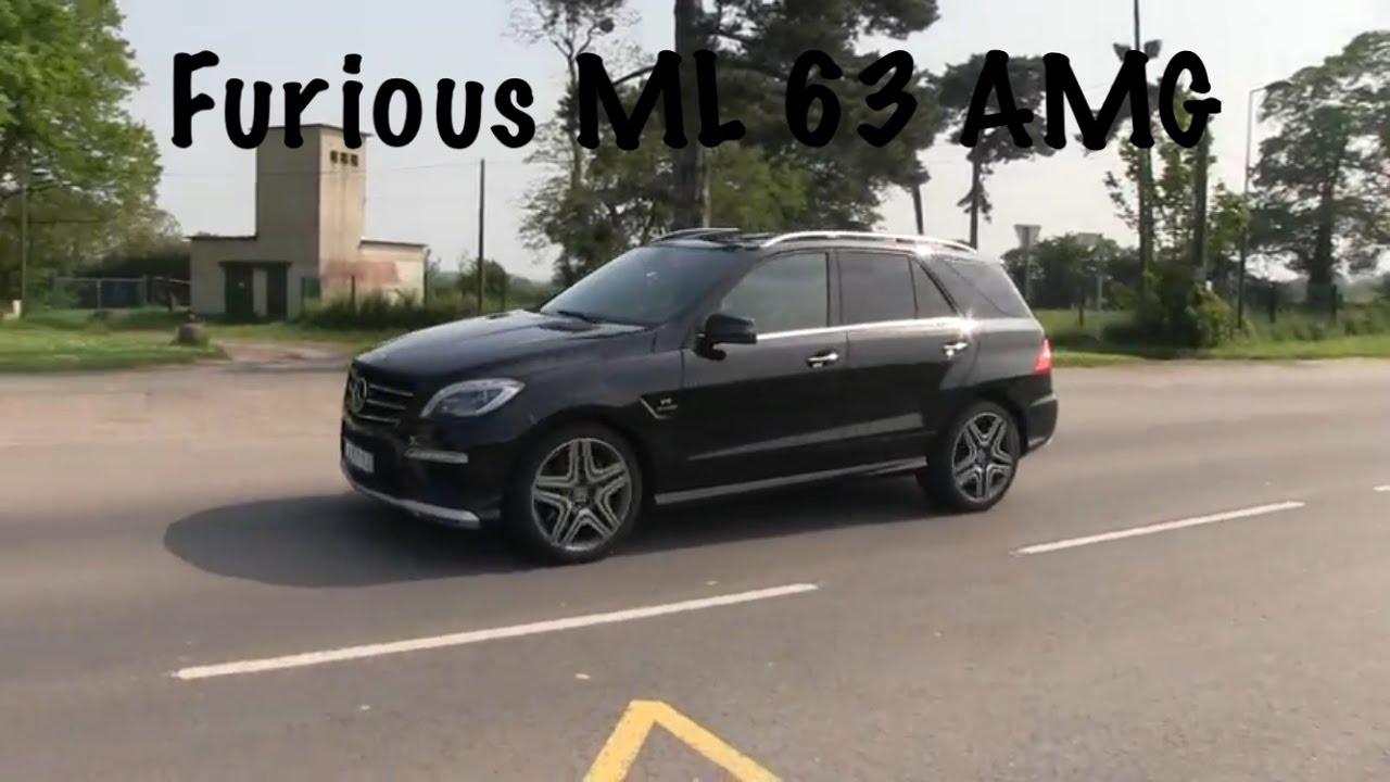Crazy 687 HP Mercedes ML 63 AMG - Ride, Acceleration, Reving