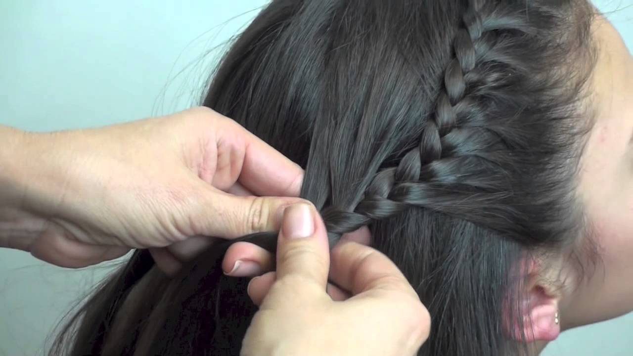 trenza para niña !!!