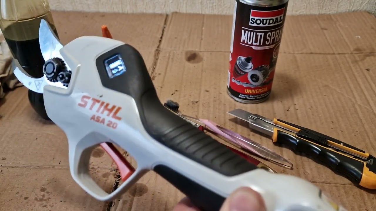 STIHL ASA20 аккумуляторный секатор. НОВИНКА