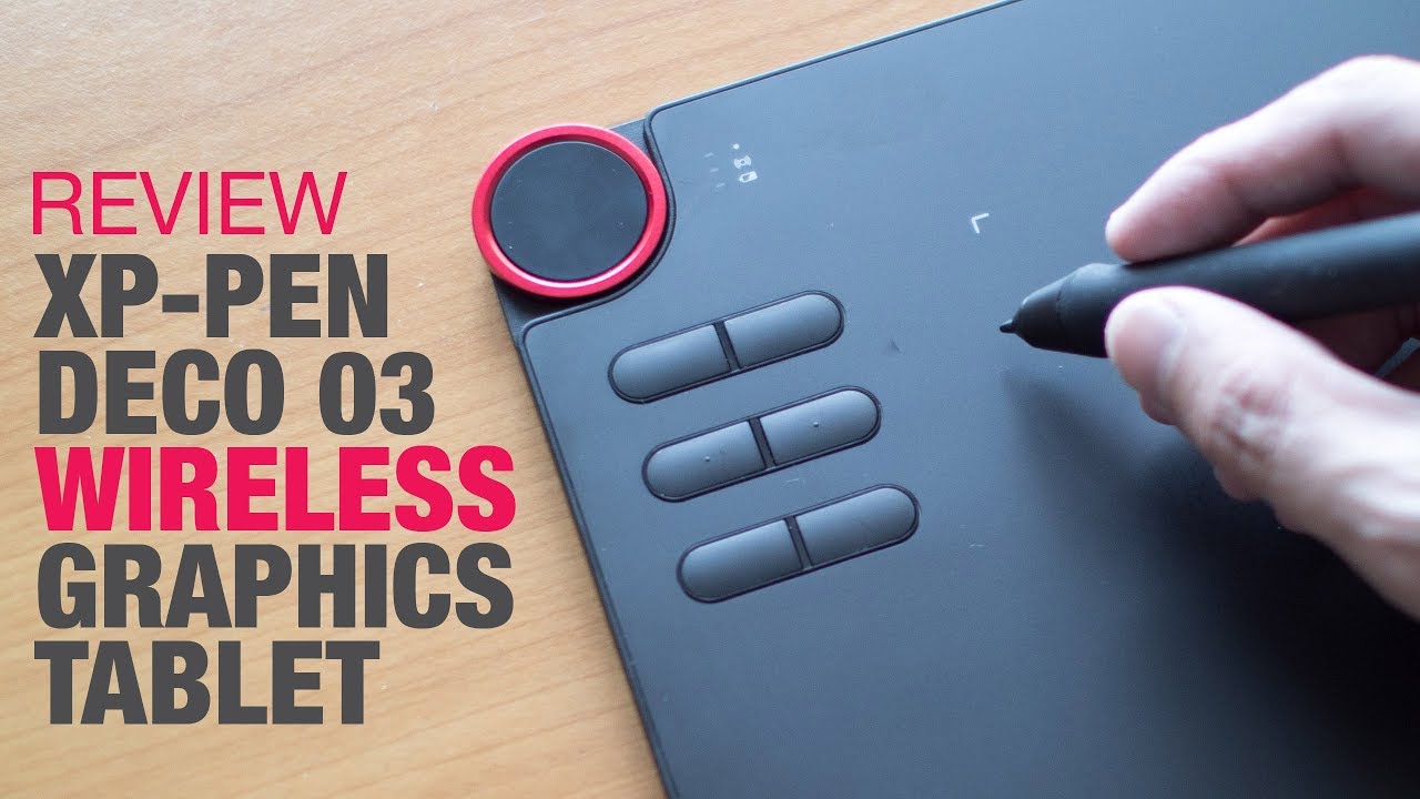 Обзор: беспроводной графический планшет XP-Pen Deco 03