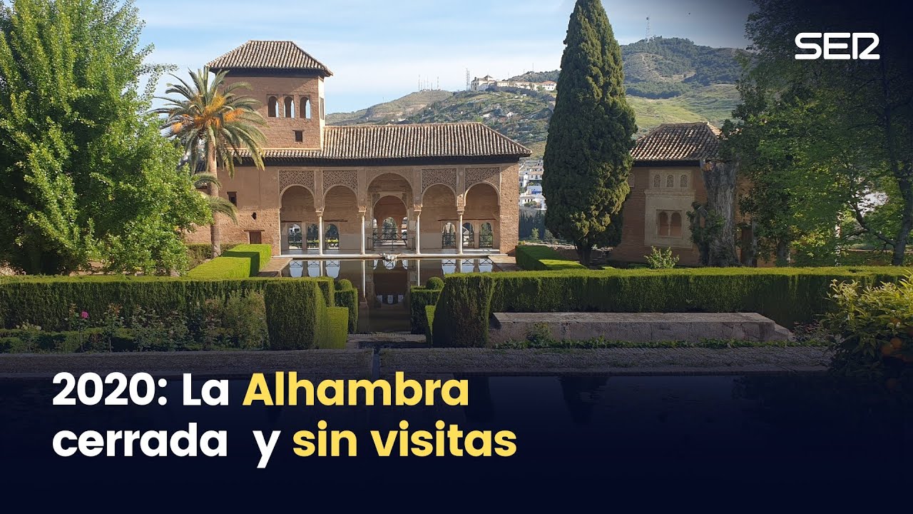 La Alhambra cerrada y vacía por la covid | Abril de 2020