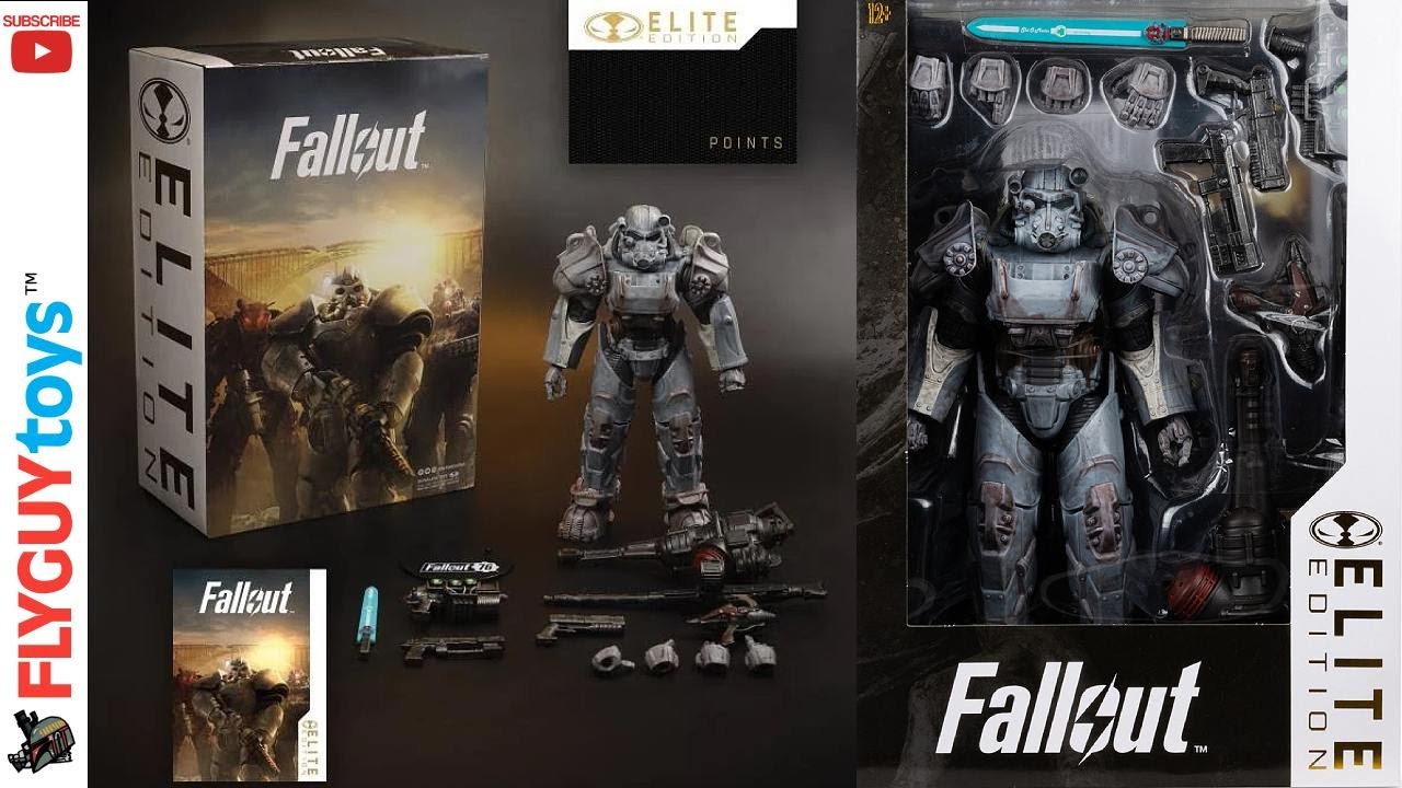 McFarlane Toys Elite Edition 3, Fallout 76, T-60 Action Figure Unboxing & Review | FLYGUYtoys