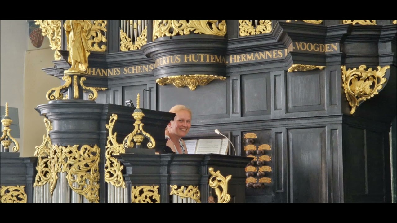 Janny de Vries - G. Böhm - Partita: 'Jesu du bist allzu schöne' - Pelstergasthuiskerk Groningen