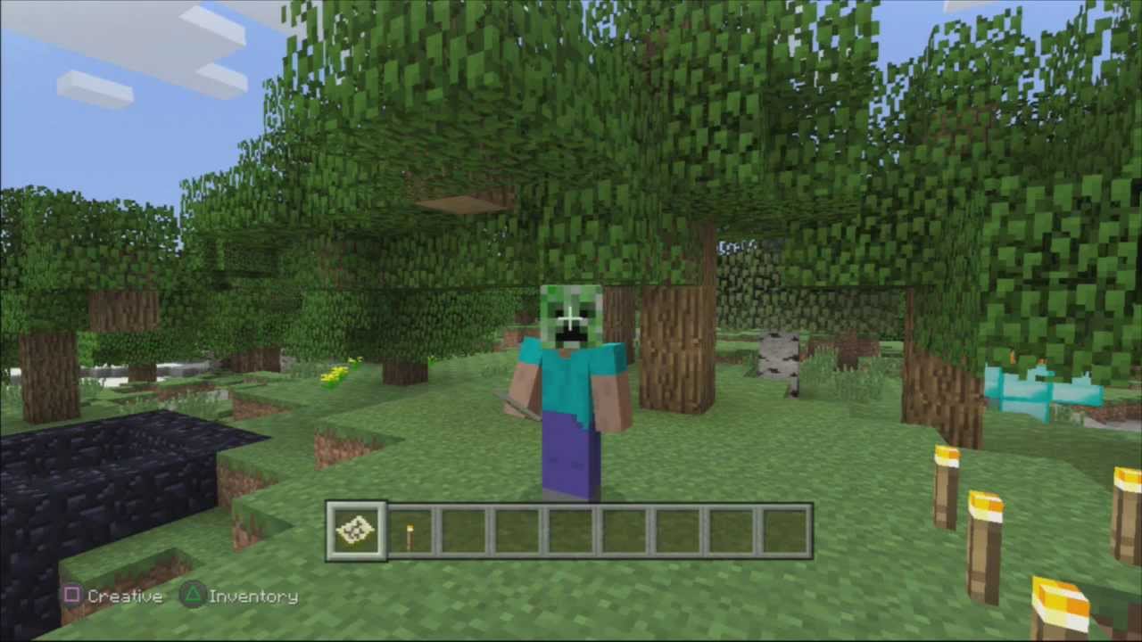 Minecraft PS3 - como encontrar slimes