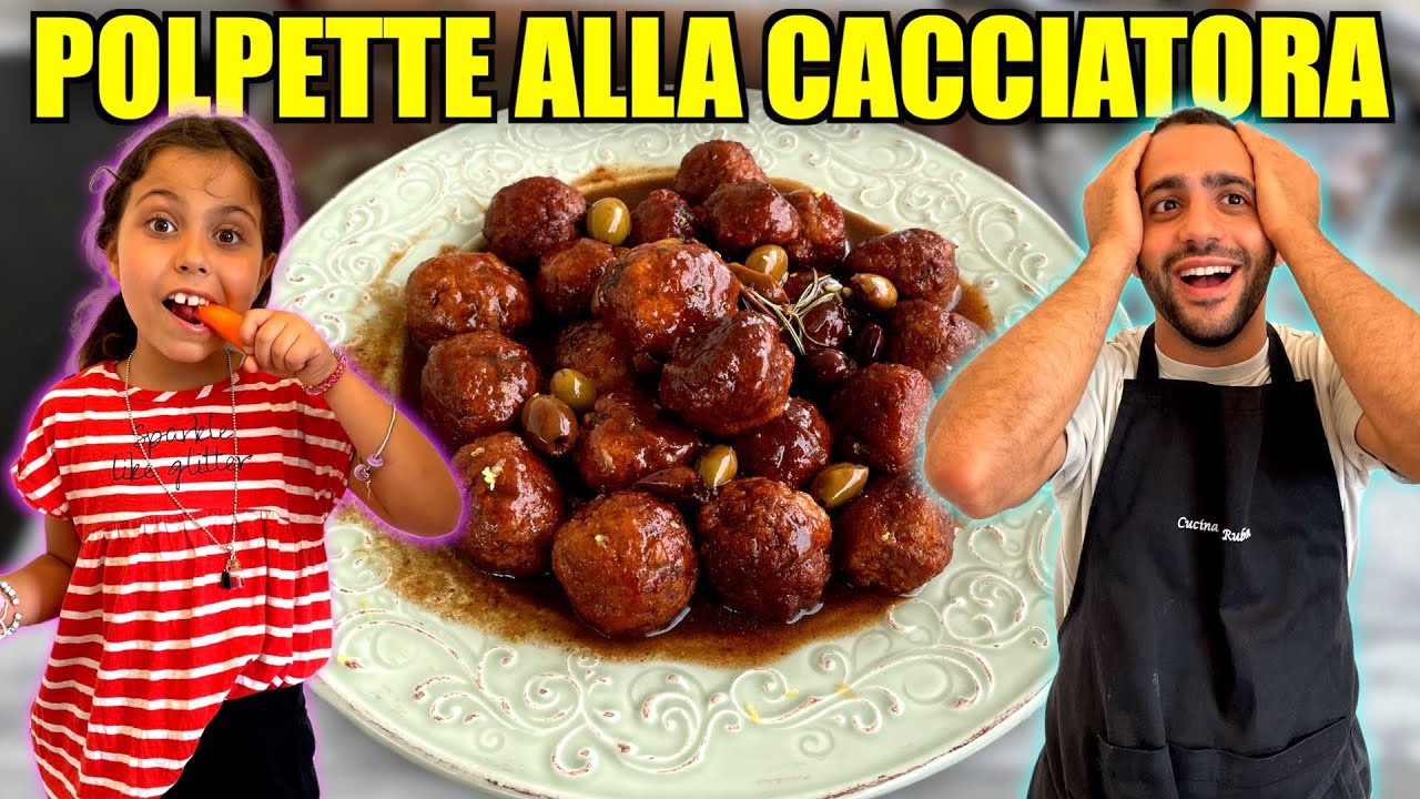 È TORNATA ILARY👧🏻: POLPETTE ALLA CACCIATORA