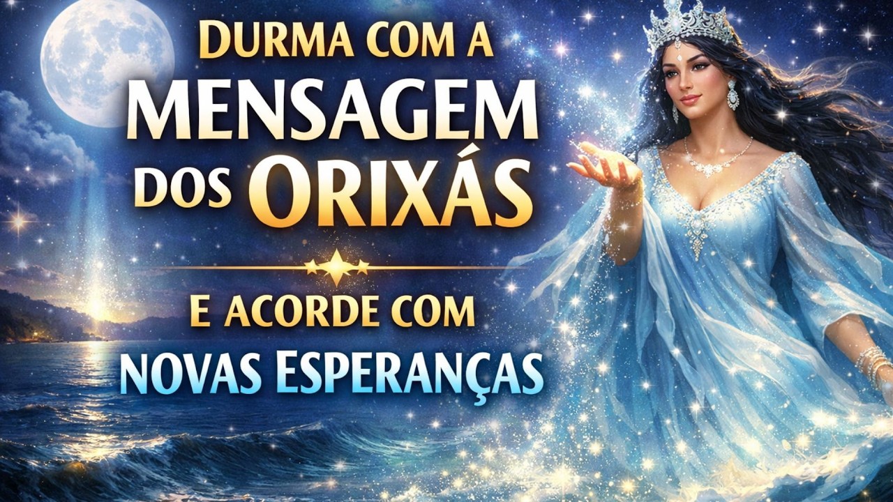 SE HOJE FOI UM DIA DIFÍCIL, DURMA OUVINDO ESTA MENSAGEM DOS ORIXÁS