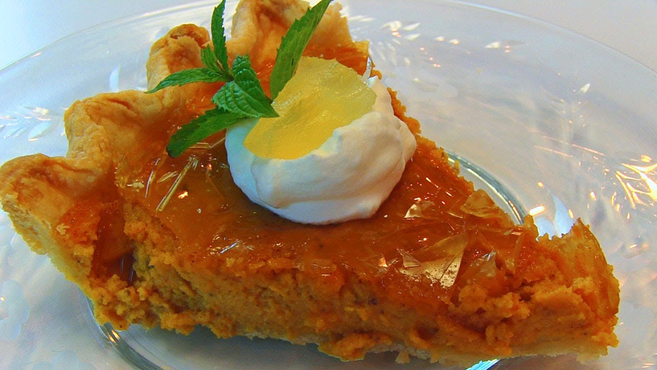Betty's Cracked Top Caramel Pumpkin Pie