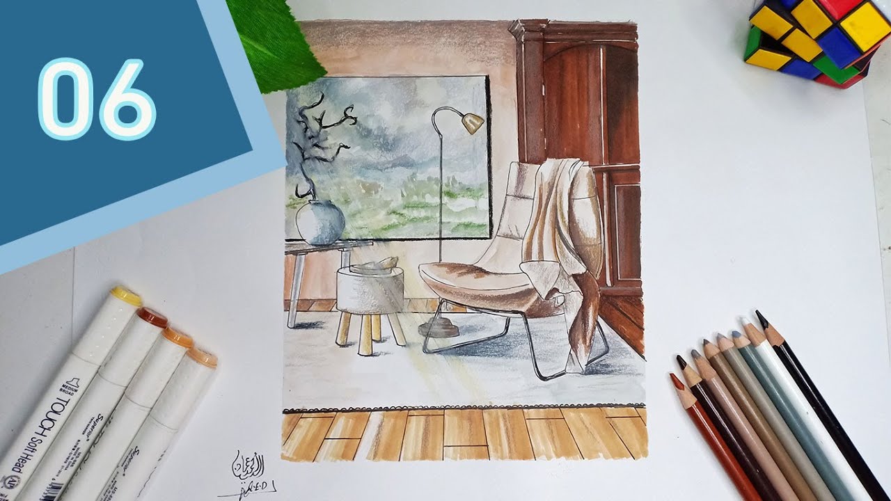 اضف هذه الاشياء لإظهارك لتعطى تصميمك رونق وجمال #إسكتش_عالسحور حلقة 6