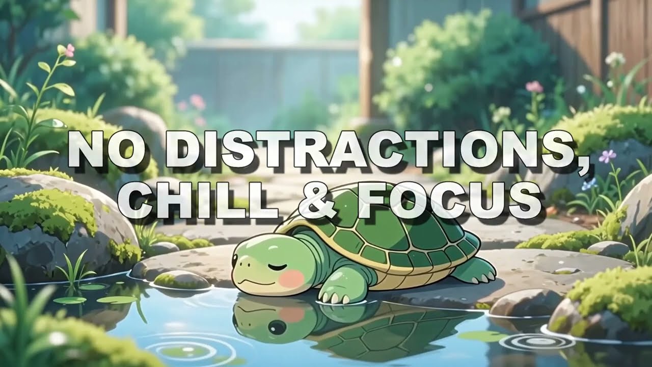 🎧 No Distractions Lo-Fi Beats 📚 — Calm, Clean Instrumentals for Focus & Deep Work