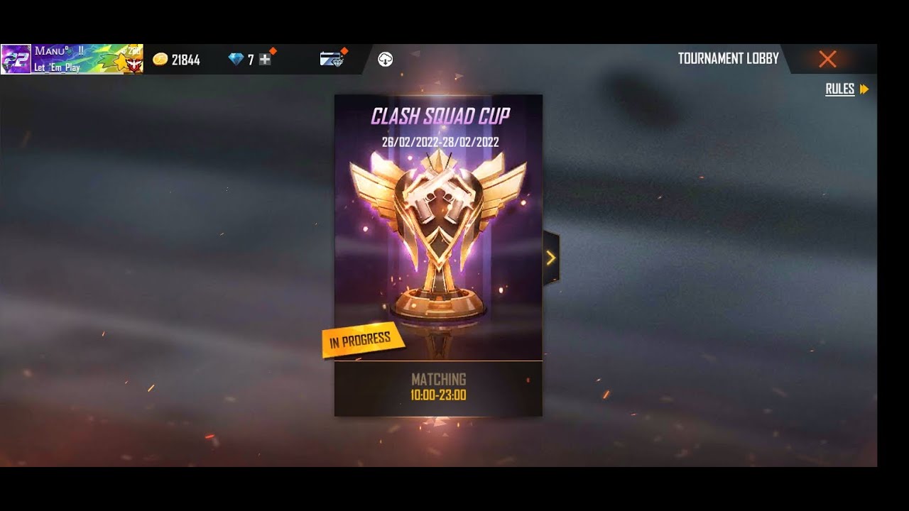 CS  Cup free reward 2022😍 | Free fire new event CS Cup || CLASH SQUAD CUP FREE REWARDS ||