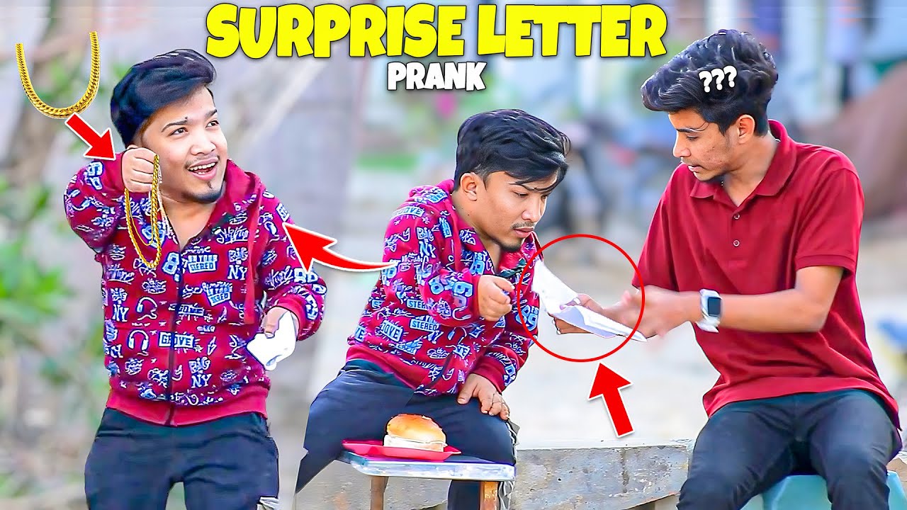 Surprise Letter Prank - Pranks in Pakistan | 