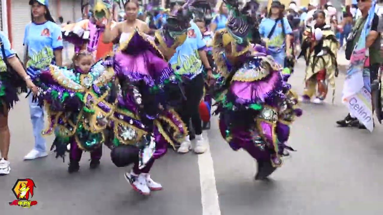 Primera salida de LOS MUNDIALMENTE FAMOSOS GUACAMAYOS Carnaval Bonao 2024