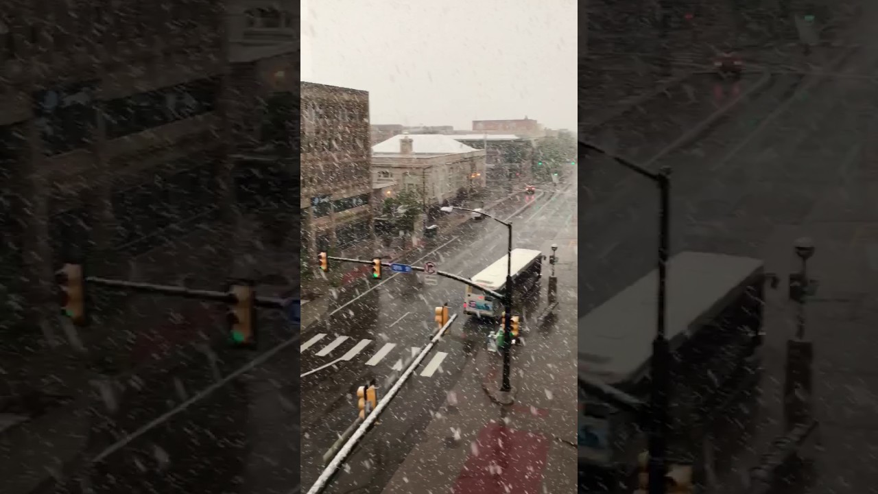 Snow in Boulder in May