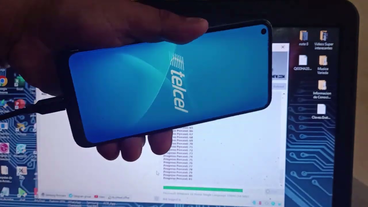Quitar cuenta google LG K61 con la herramienta Samfw tool