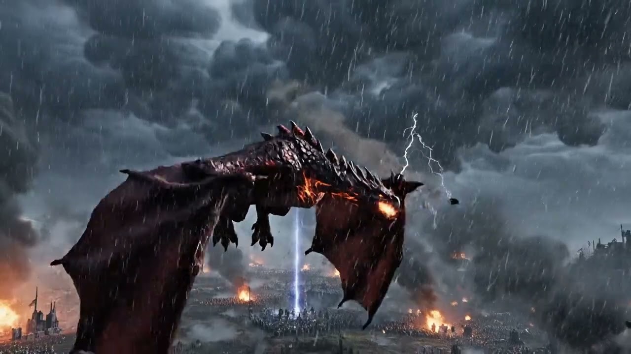 KING KONG VS THREE-FIVE HEADED MONSTERS VS FIRE DRAGON -Epic Triple Threat.