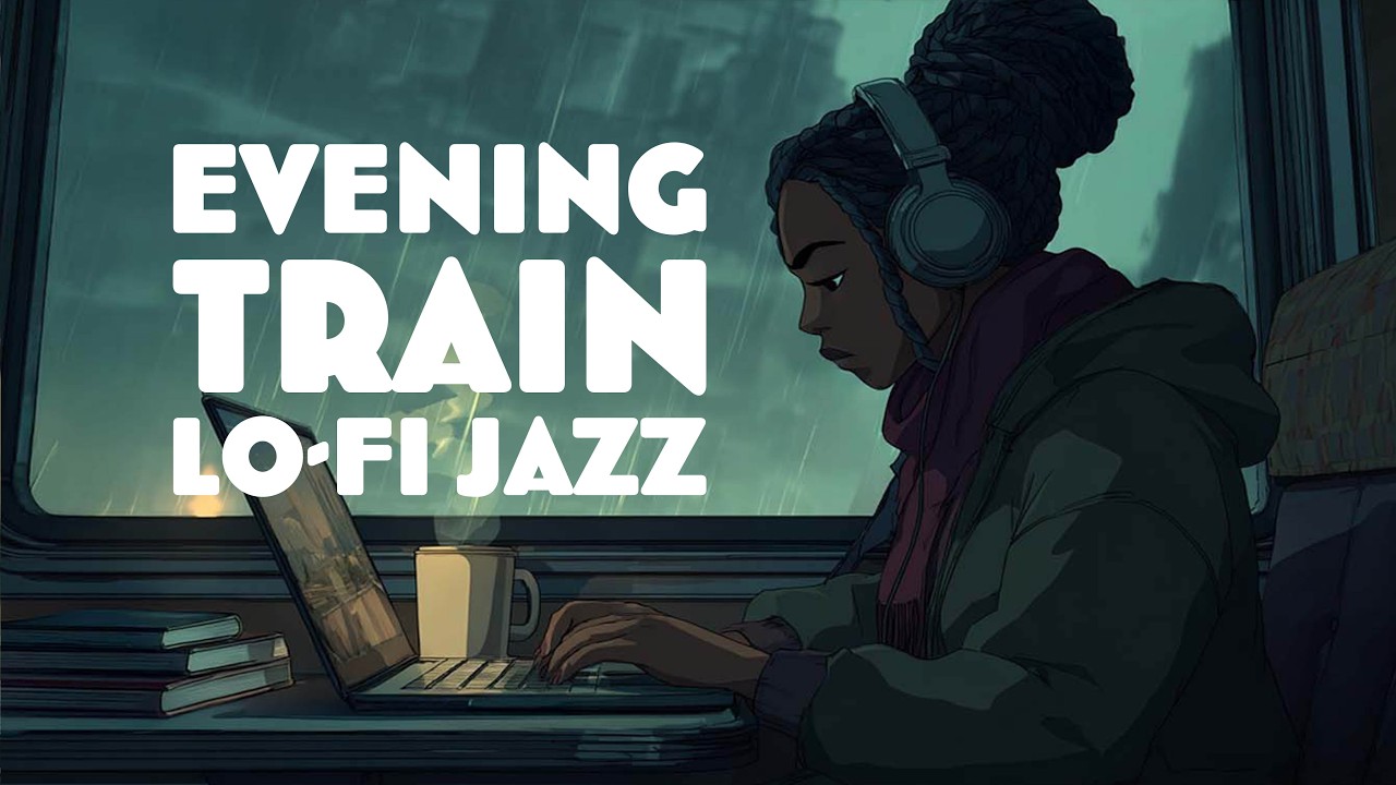 Evening Train Jazz 🎧🚆 | 1hr of Mellow Night-Ride Jazz Mix