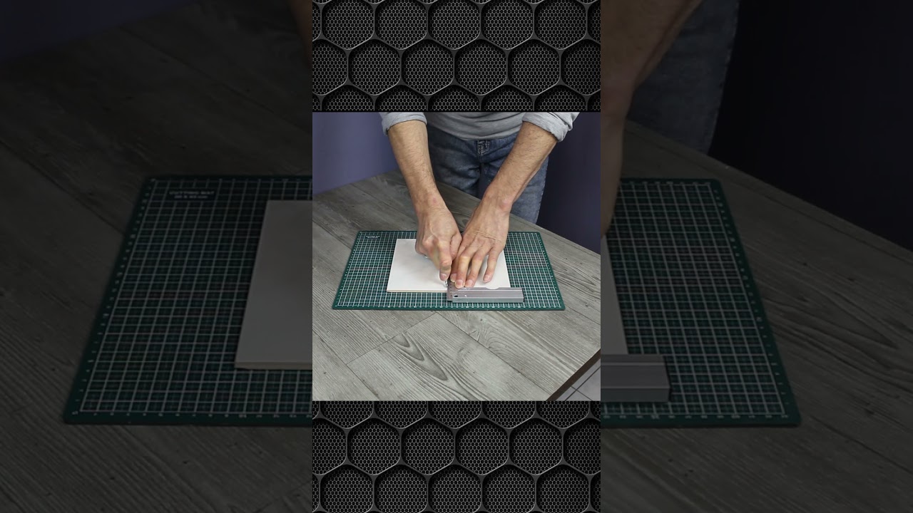 Life hack for tilers - How to cut tiles without a tile cutter #shorts