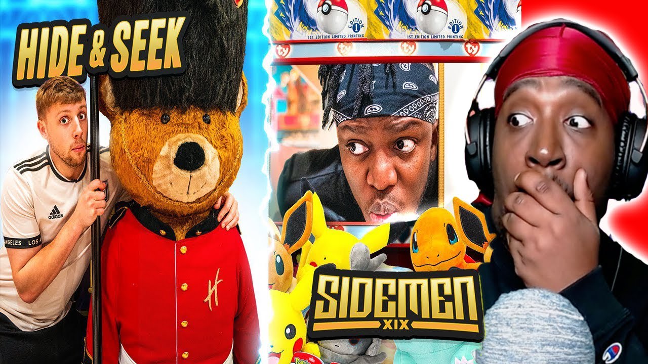 РЕАКЦИЯ НА ПРЯТКИ SIDEMEN В КРУПНЕЙШЕМ В МИРЕ МАГАЗИНЕ ИГРУШЕК