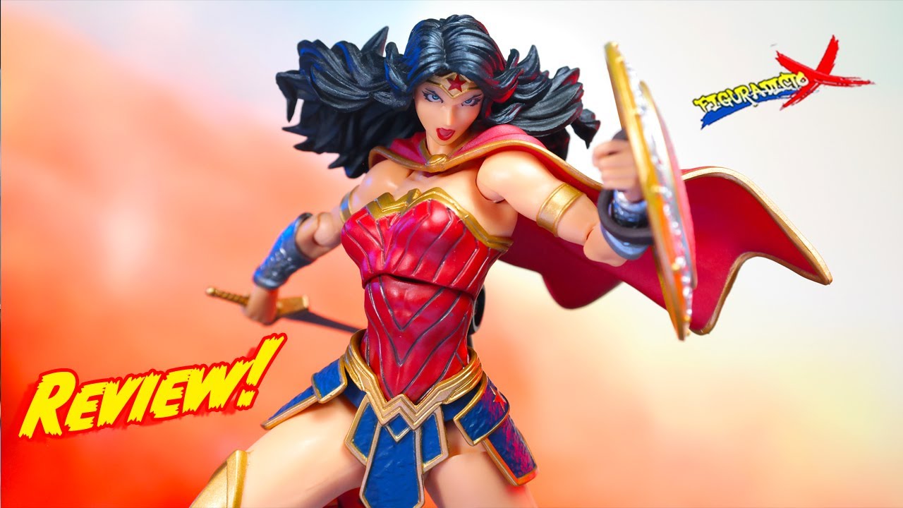 Review Wonder Woman Revoltech Amazing Yamaguchi DC Comics Kaiyodo Action Figure Revisión Español
