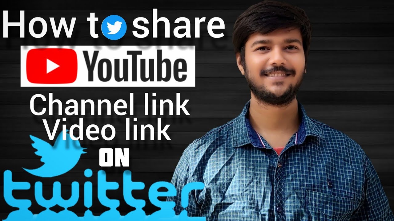 How to share YouTube channel/Videos link on Twitter || how to put YouTube channel link on Twitter