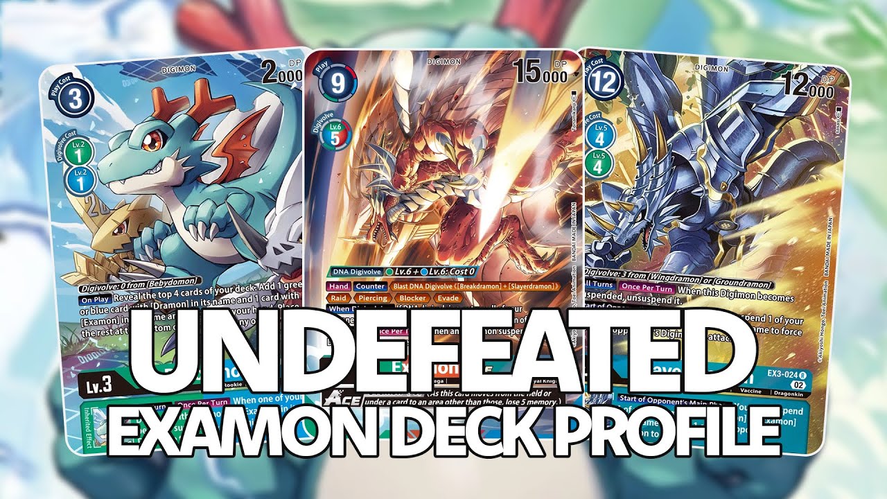 Is Examon The Next Rogue Contender? 1st Place 2.5 Celebration Event Examon Deck Profile BT20