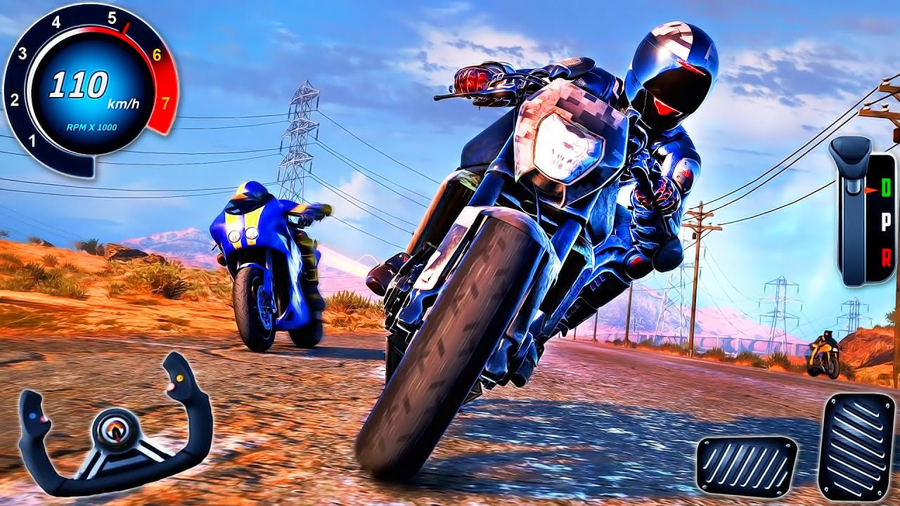 Motor Stunt Bike Moto Racer 4 Simulator - Motocross Dirt Bike Racing 3D - PC GamePlay
