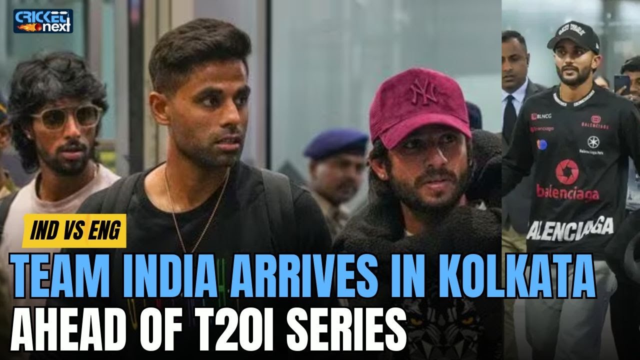 IND vs ENG: Team India Arrives in Kolkata Ahead of T20I Series Against England | Cricket News