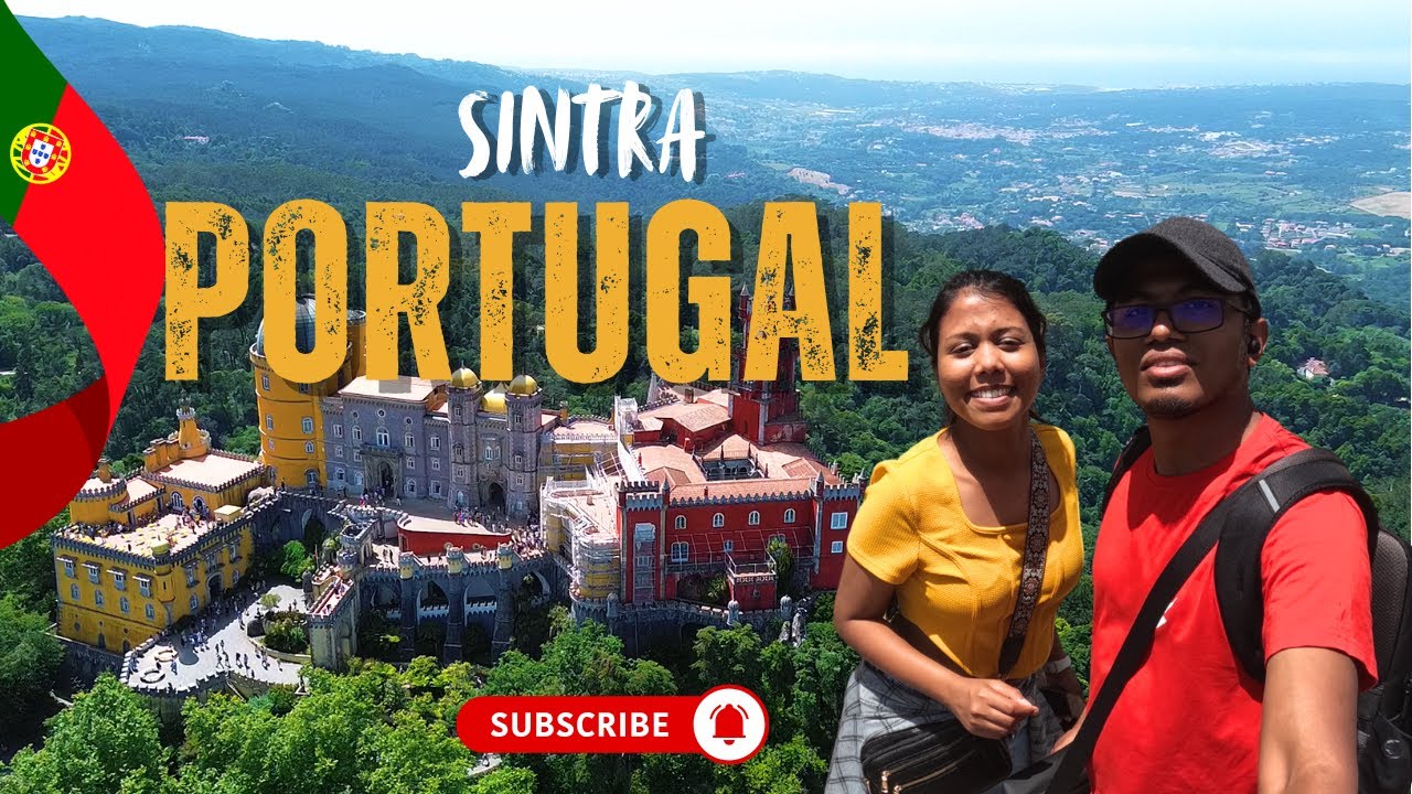 පෘතුගීසීන්ගේ කතා | Pena Palace සහ Moorish Castle | Portugal 🇵🇹 | Lisbon | Portugal VLOG - Part 1