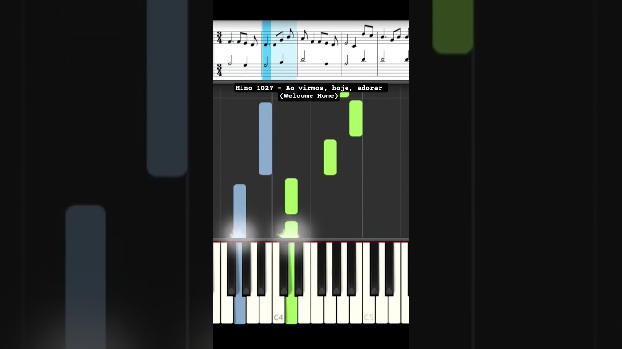 Hino 1027 - Ao virmos, hoje, adorar (Welcome Home) | 