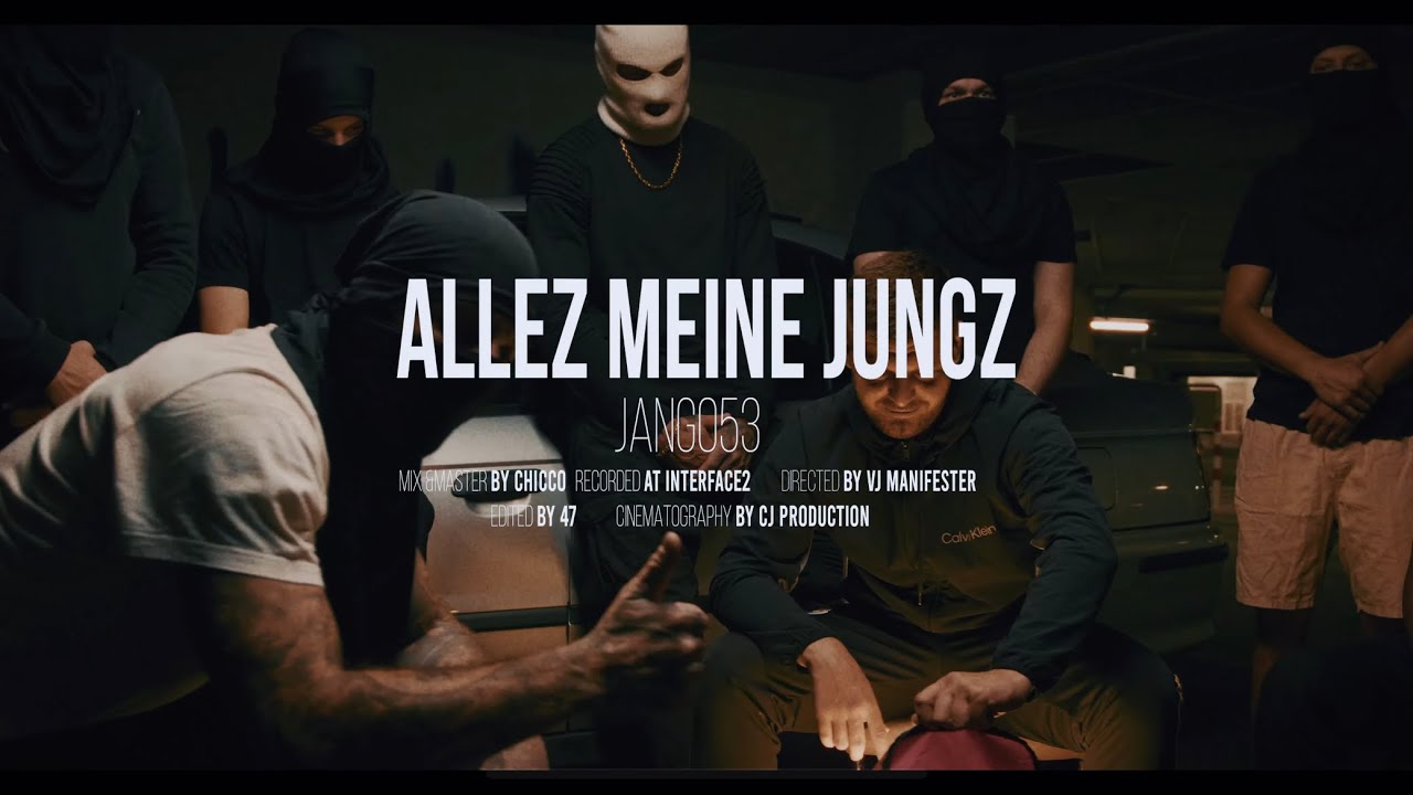JANGO53 - ALLEZ MEINE JUNGZ (prod.by CJ Prod.)[OFFIZIELLES MUSIKVIDEO]#deutschrap #newcomer #drill
