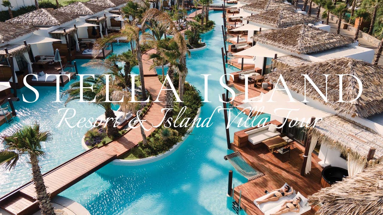 Stella Island Resort & Spa Crete Tour + Island Villa With Private Pool Room Tour || Обзор и советы