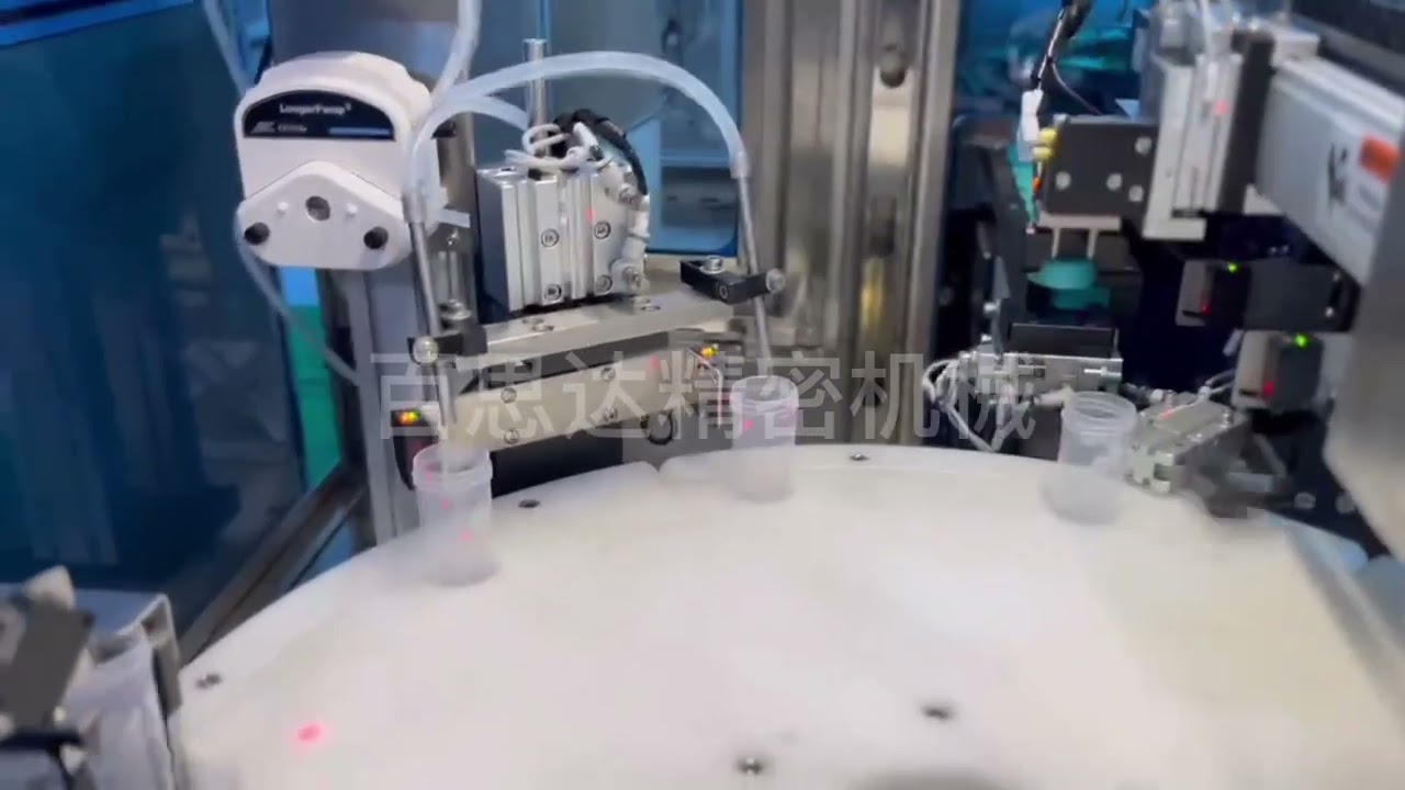 RheoDuo-A liquid filling machine with 2 filling pump for higher speed.