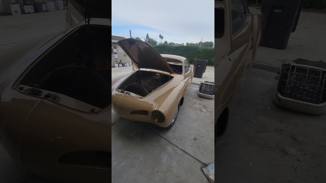 Шокирующая находка во время реставрации Karmann Ghia 😳