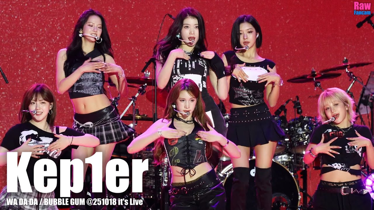 Kep1er ♬ WA DA DA ♬ BUBBLE GUM @251018 it's Live 경기기후콘서트 #케플러 #와다다 #버블검