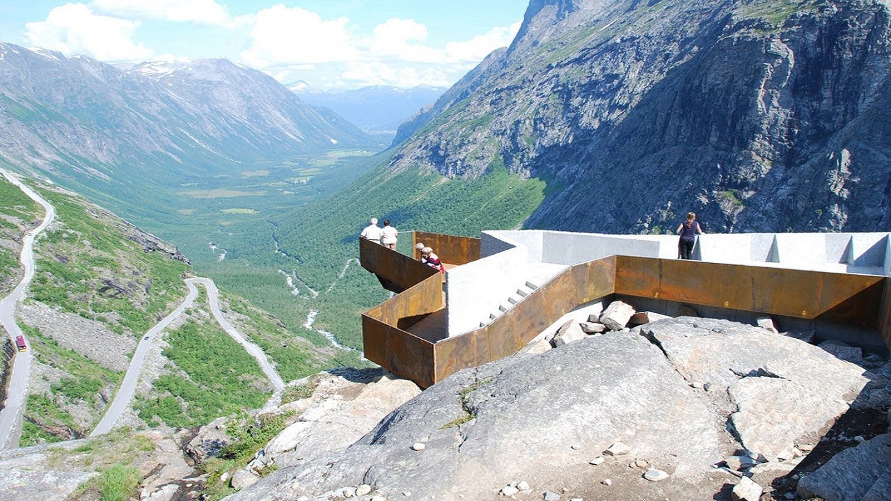 National Tourist Route Trollstigen |Reiulf Ramstad Architects + Oslo Norway | Norway | HD