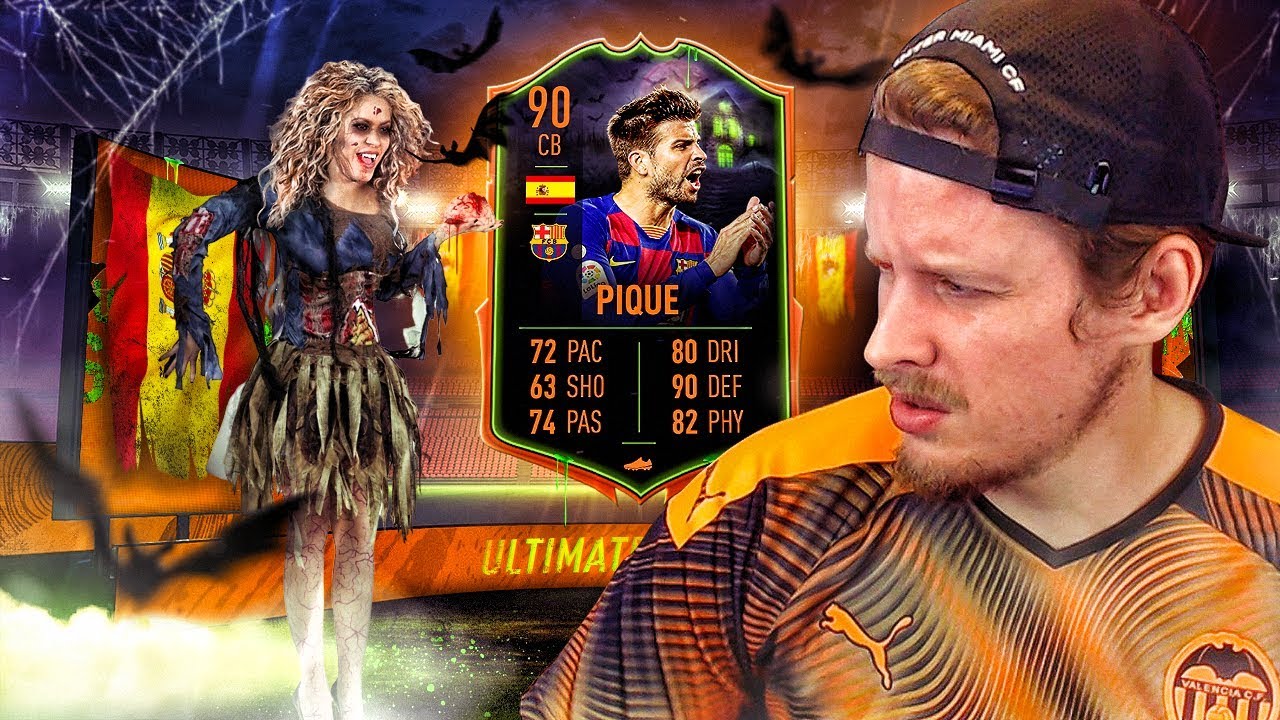 CAN HE PLAY STRIKER?! 90 ULTIMATE SCREAM PIQUE PLAYER REVIEW! FIFA 20 Ultimate Team