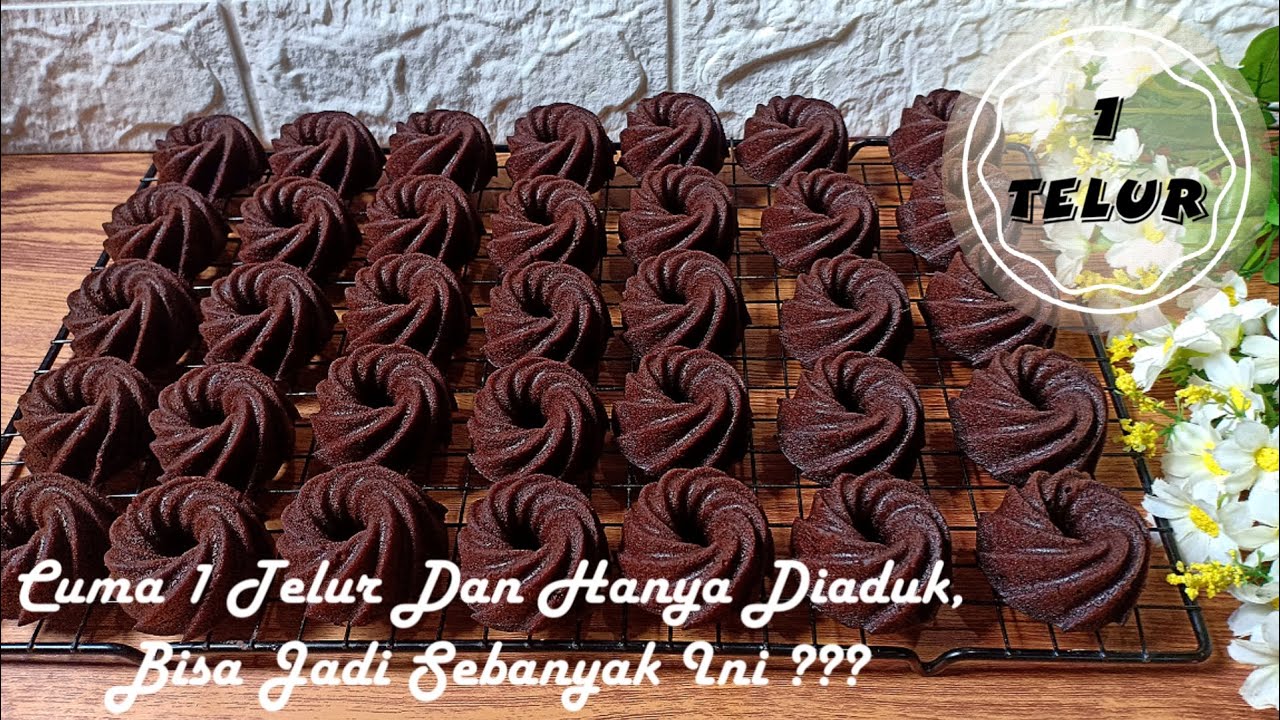 Cuma 1 Telur Dan Hanya Diaduk Bisa Menghasilkan Kue Sebanyak Ini? Waah Bisa Jadi Ide Bisnis Nih !