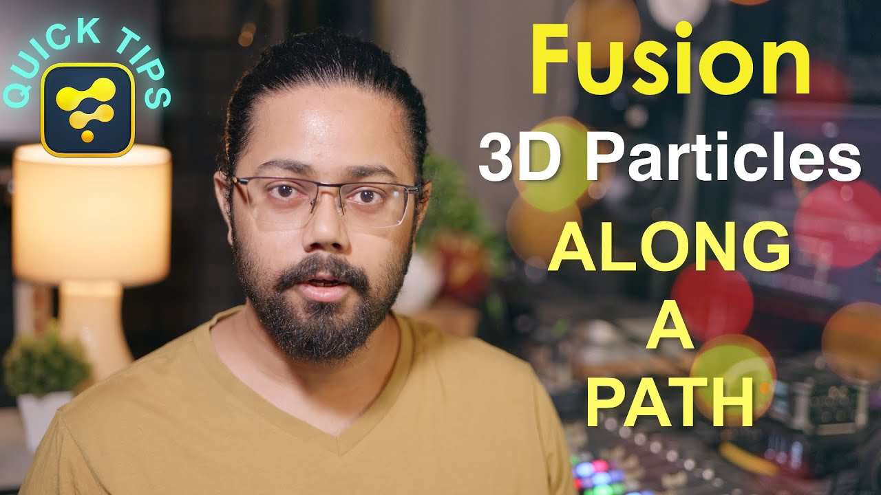 Совет: 3D-частицы вдоль траектории в Fusion | DaVinci Resolve