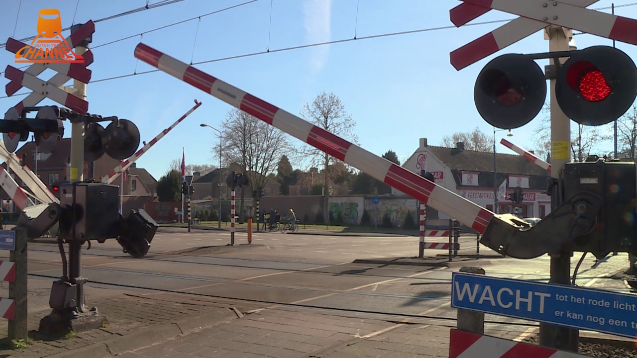 DUTCH RAILROAD CROSSING - Helmond - Mierloseweg  - Railcam Netherlands