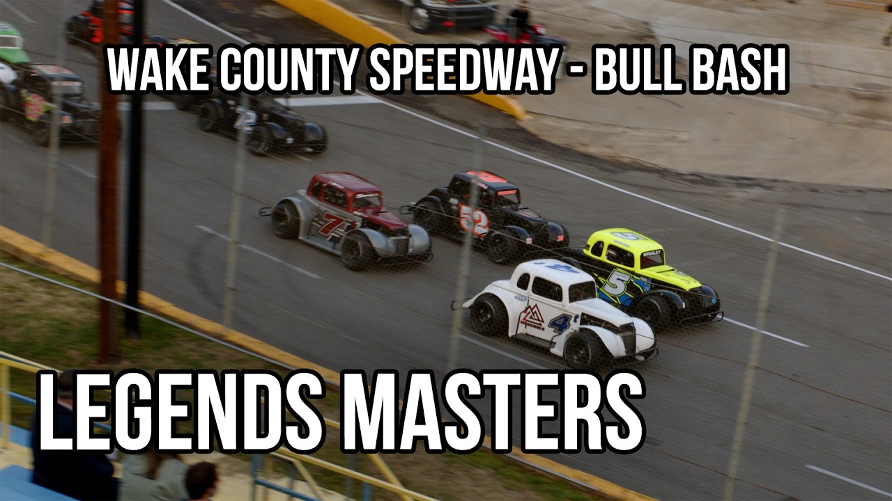 Brandin Wrisley #5 in the Bull Ring! - Legends Masters - Wake County Speedway