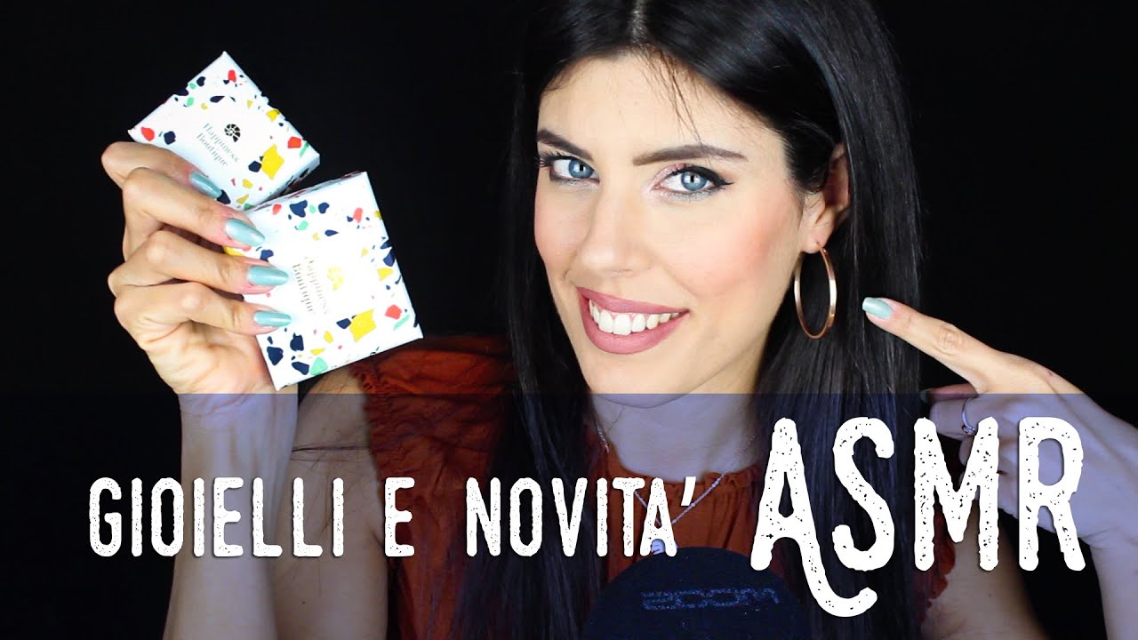 ASMR ita - 💍 NOVITÀ SUL CANALE & GIOIELLI • Happiness Boutique (Whispering)