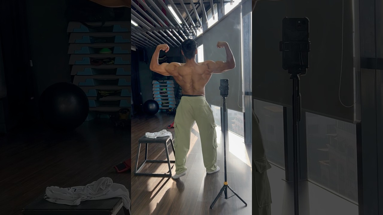 - 1 Week Out from WNBF Mumbai -                   #transformation #bodybuilding #competition