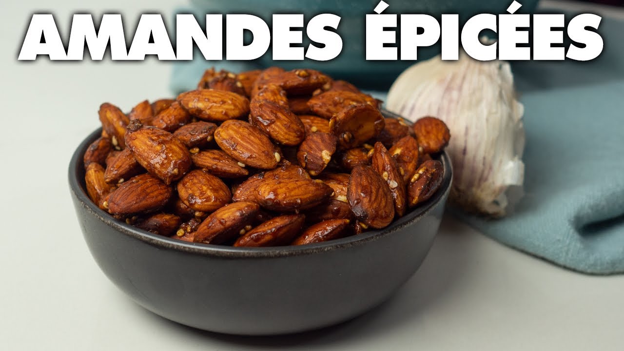 Recette Amandes Grill&eacute;es aux &Eacute;pices