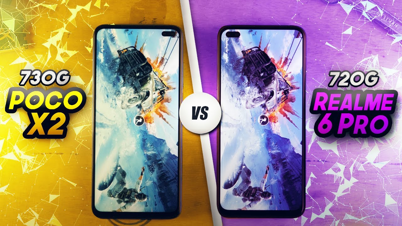 POCO X2 vs REALME 6 Pro SPEEDTEST comparison!