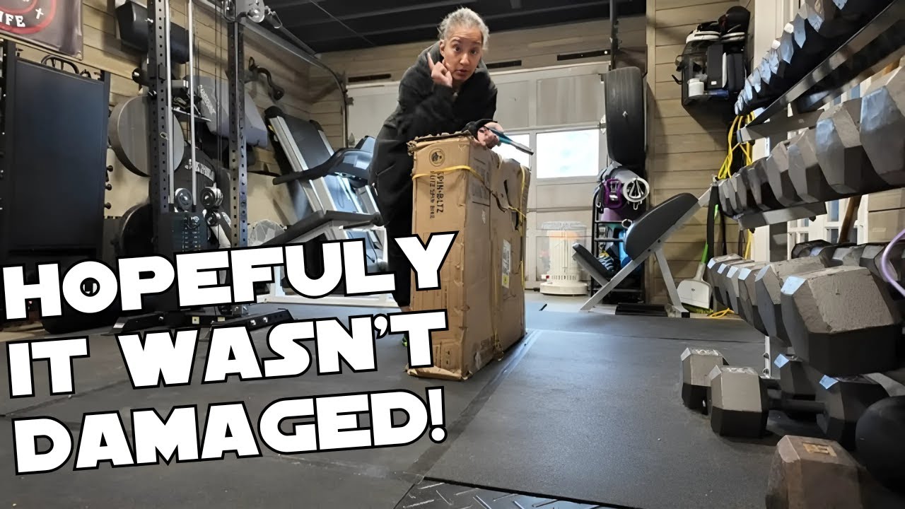 Unboxing The Bells of Steel Blitz Indoor Cycling Bike!