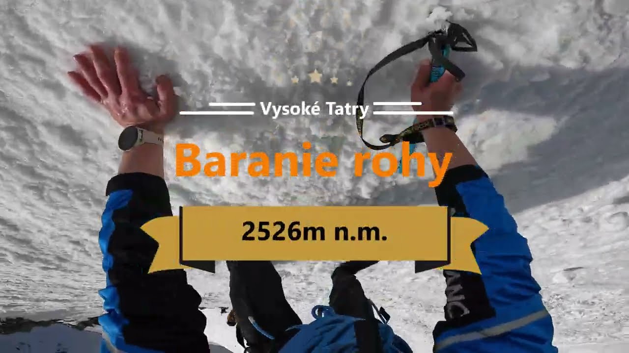 Baranie rohy 2526m - zimný výstup _  GOPRO 4K